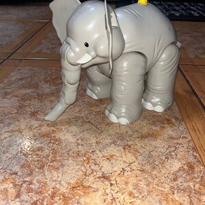 Fisher Price Little People Big Animal Zoo Gray Elephant Sounds Interactive Toy